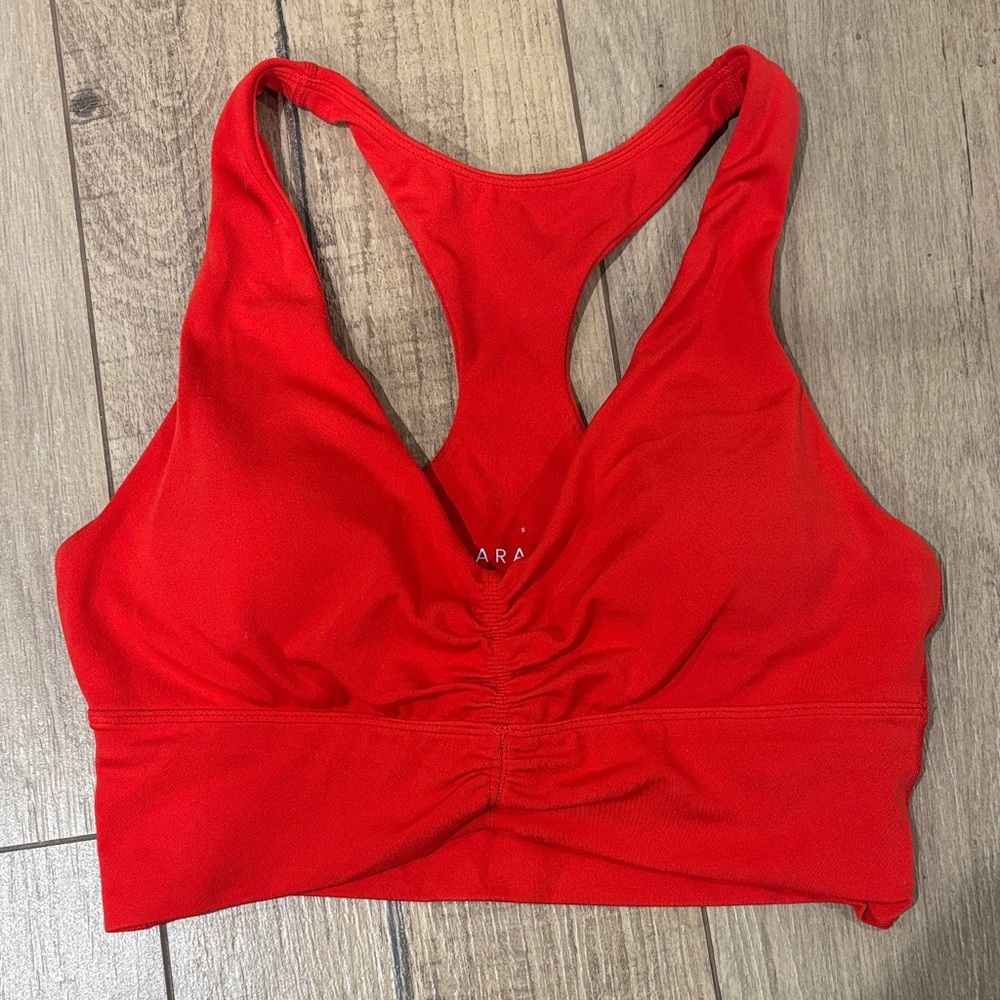 Paragon Women's Red Sports Bra